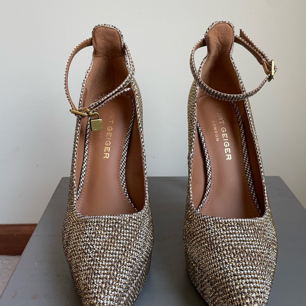 KURT GEIGER Women Shoreditch Crystal Gemstone Pumps - NEW NWOB